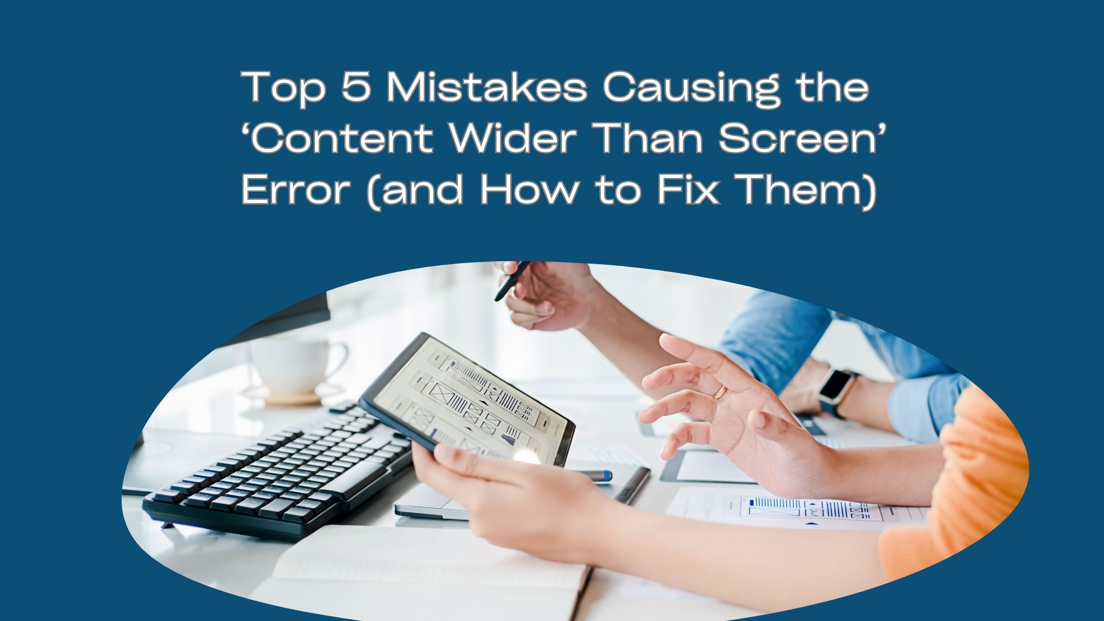 content wider than screen