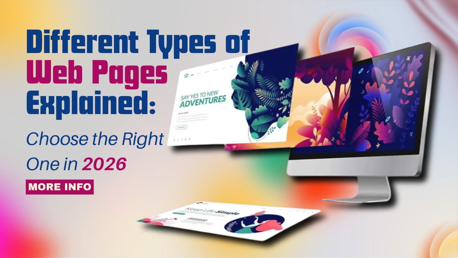 type of web page