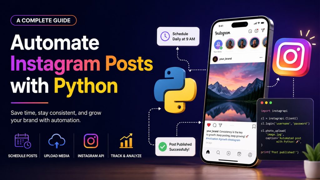 Instagram automation Python